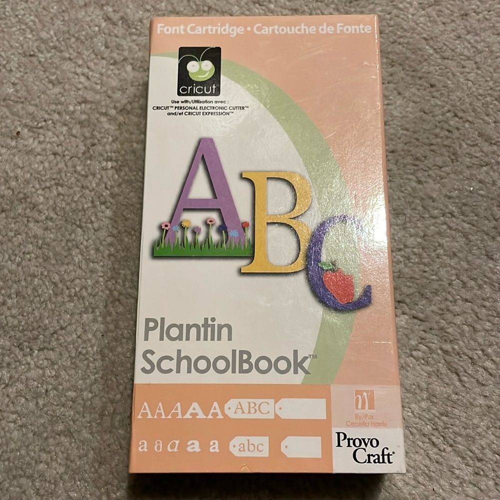 Cricut “Plantin SchoolBook”